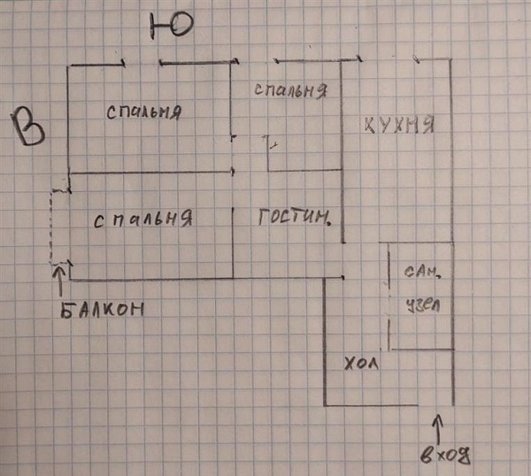 Продается 3-к квартира